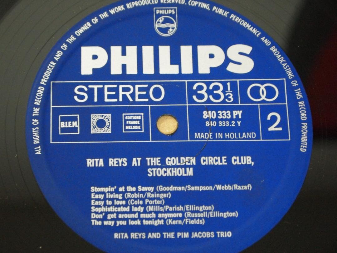 洋楽 RITA REYS - AT THE GOLDEN CIRCLE CLUB