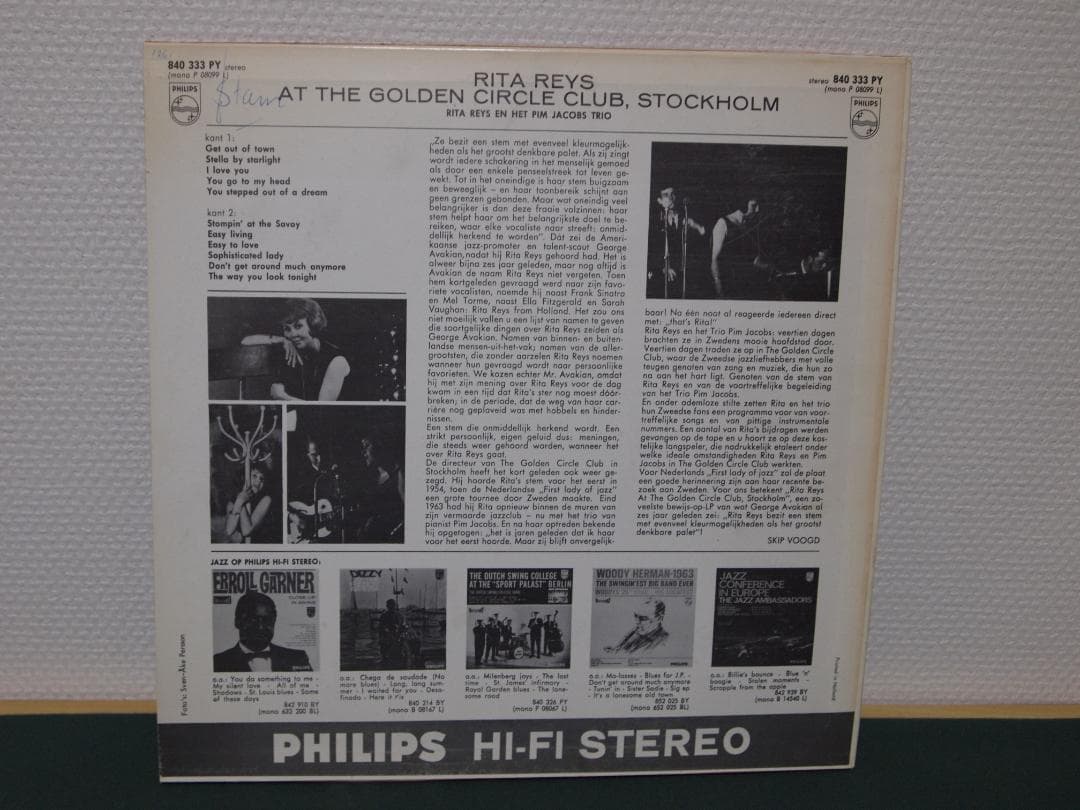 洋楽 RITA REYS - AT THE GOLDEN CIRCLE CLUB