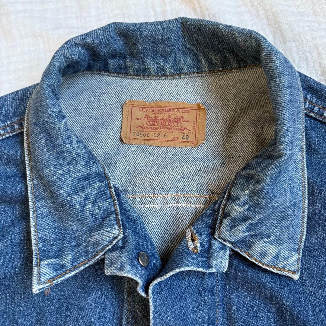 美品【USA製】Levi's 70506 0216 リーバイス アメリカ製 40