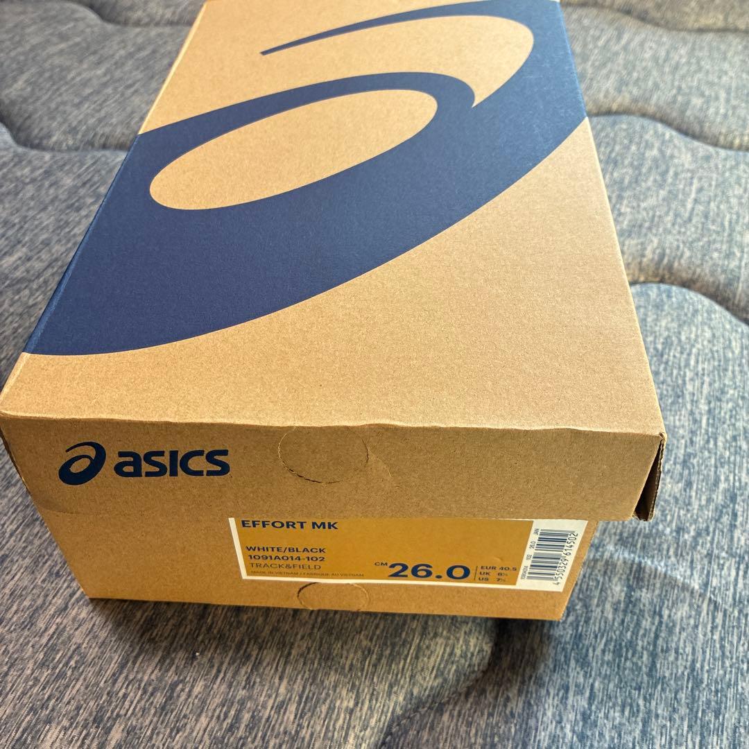 ASICS EF FOOT 陸上スパイクシューズ　 サイズ 26cm