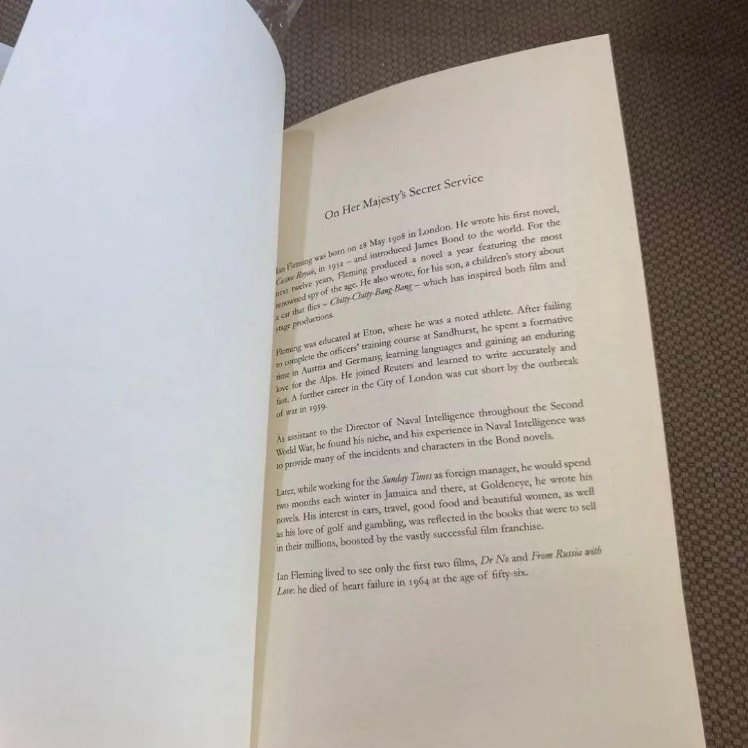 洋書 Ian Fleming Centenary Edition
