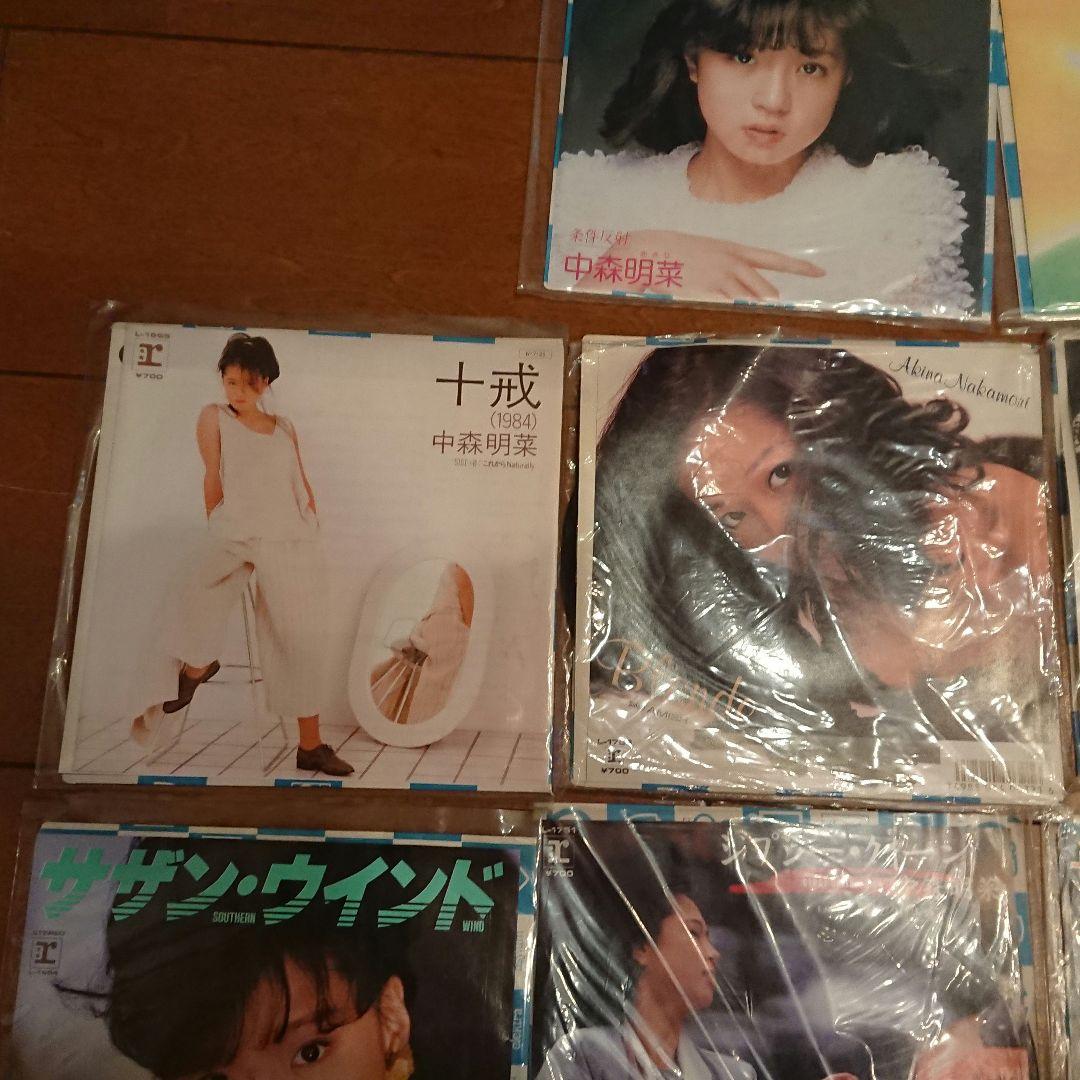 希少✨ 中森明菜 EPレコード 18枚セット まとめ売り 昭和レトロ 当時物