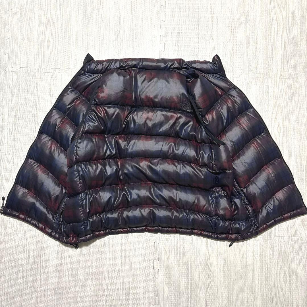 THE NORTH FACE ノースフェイス ダウンベスト XL チェック柄