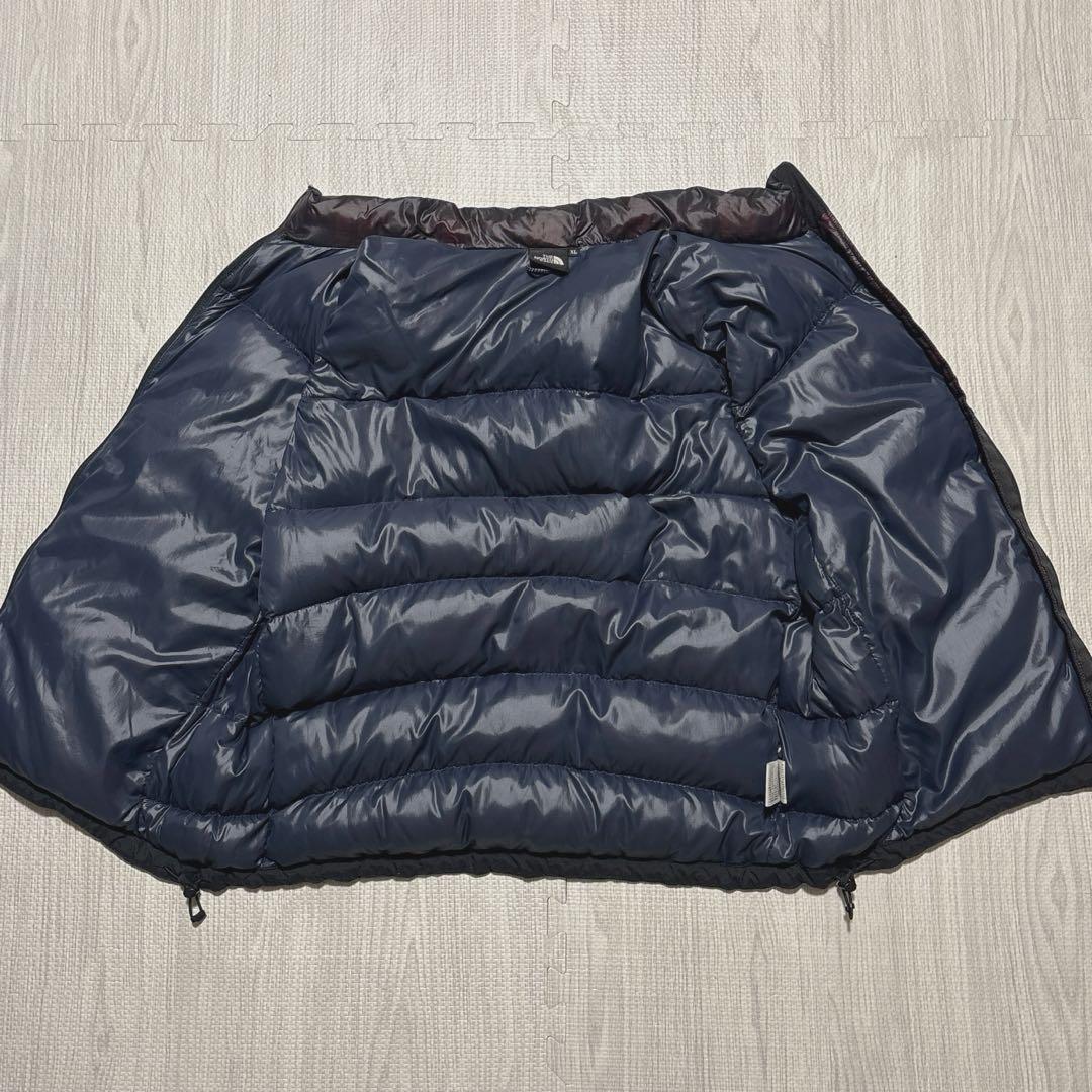 THE NORTH FACE ノースフェイス ダウンベスト XL チェック柄