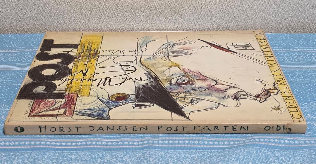 ホルスト・ヤンセン 画集 『Postkarten』 サイン入り