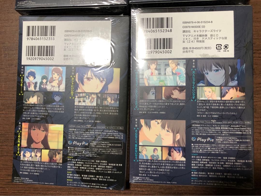未開封　一部剥がれあり　ドメスティックな彼女 22232425 特装版