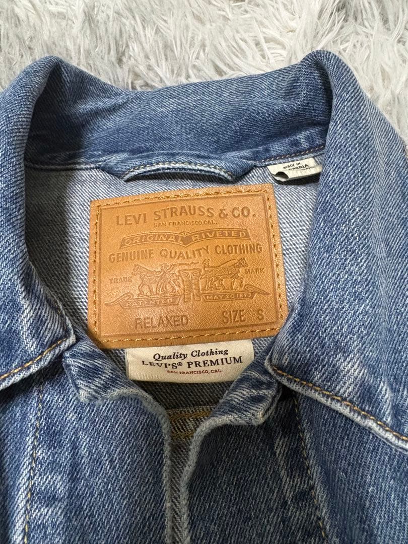 Levi's ライトブルーデニムジャケット S