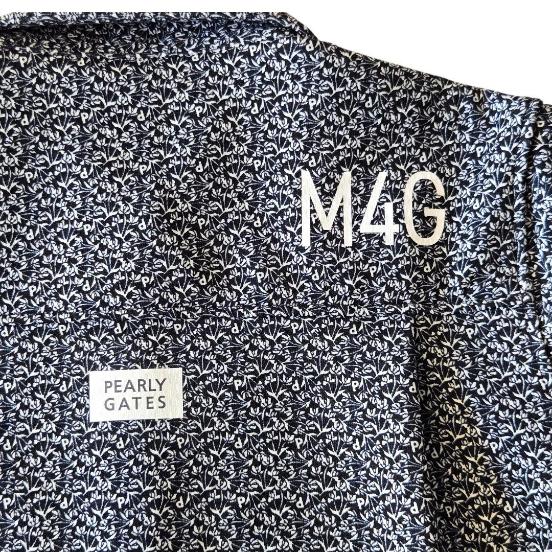 PEARLY GATES フローラルゴルフシャツ PGI 新品 タグ付き