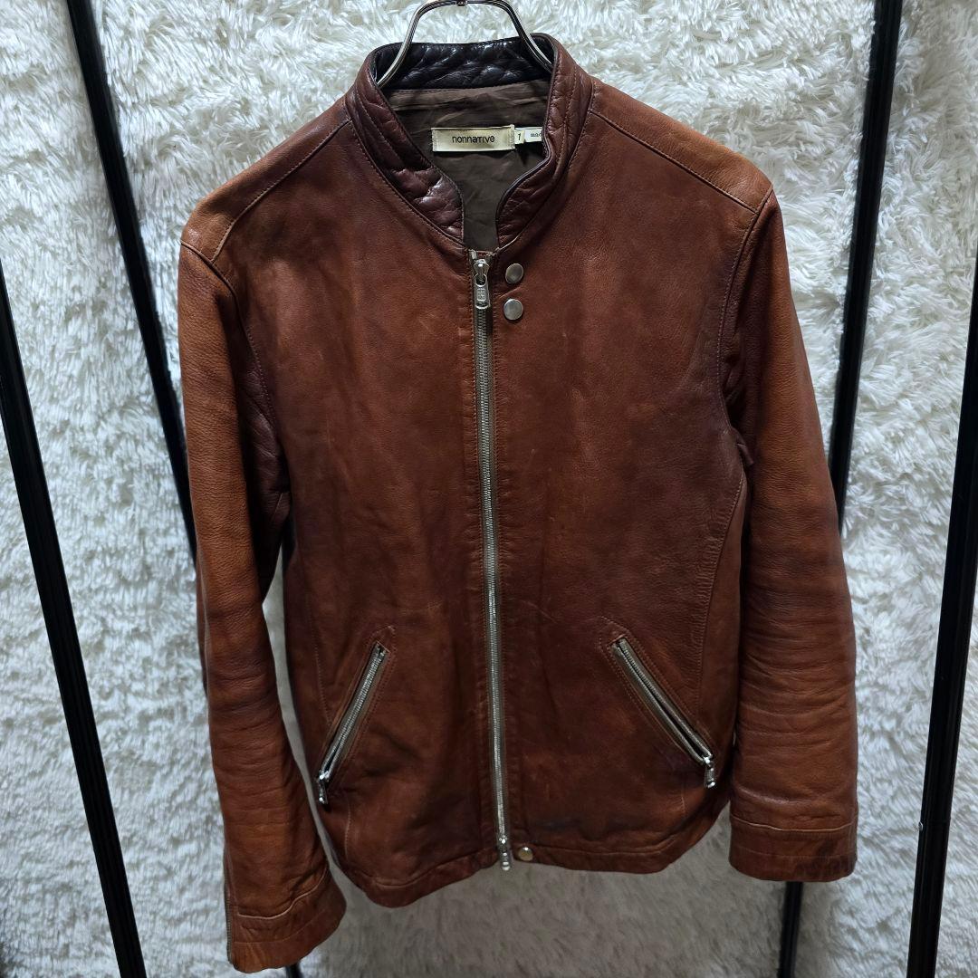 nonnative ノンネイティブ レザージャケット シングルライダース