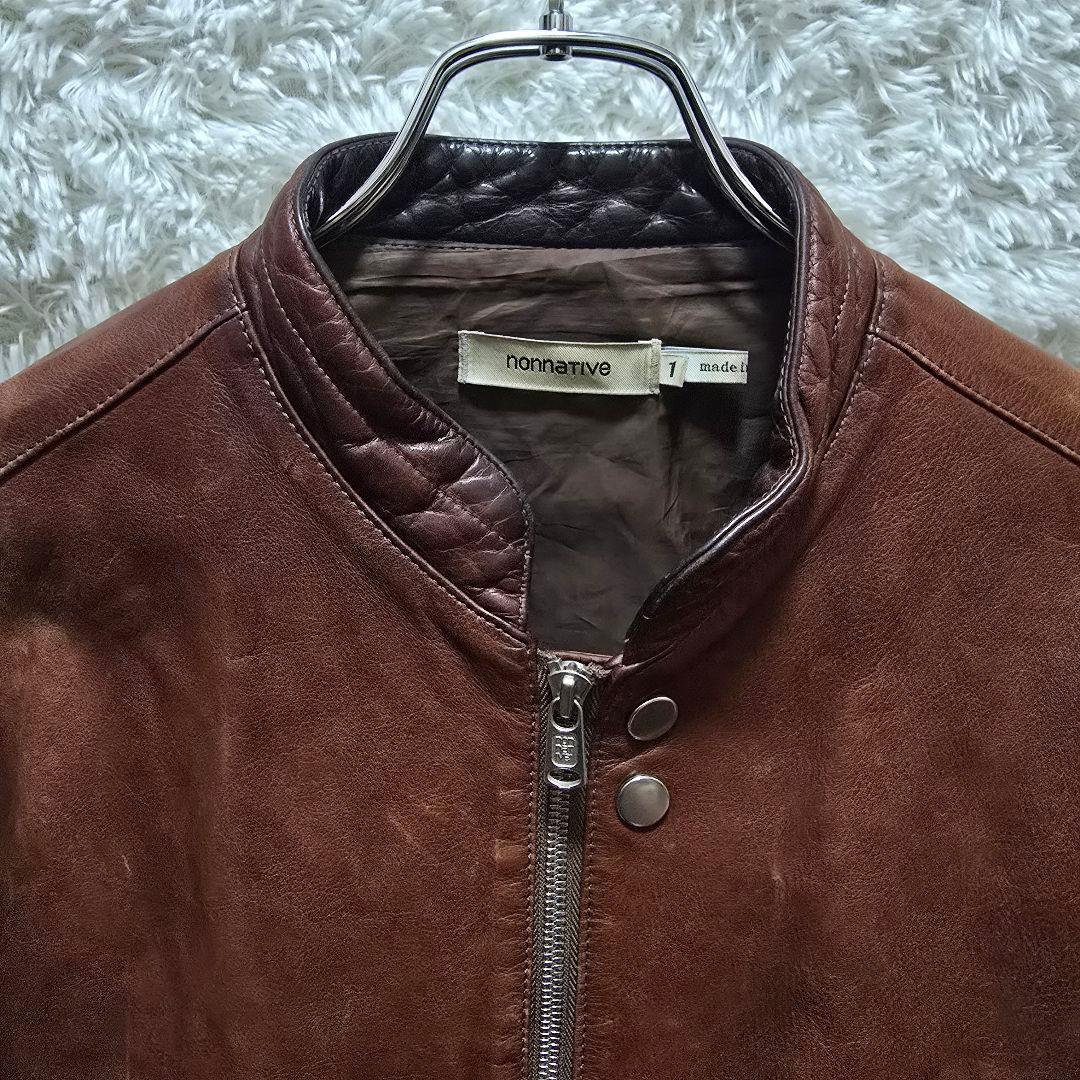 nonnative ノンネイティブ レザージャケット シングルライダース