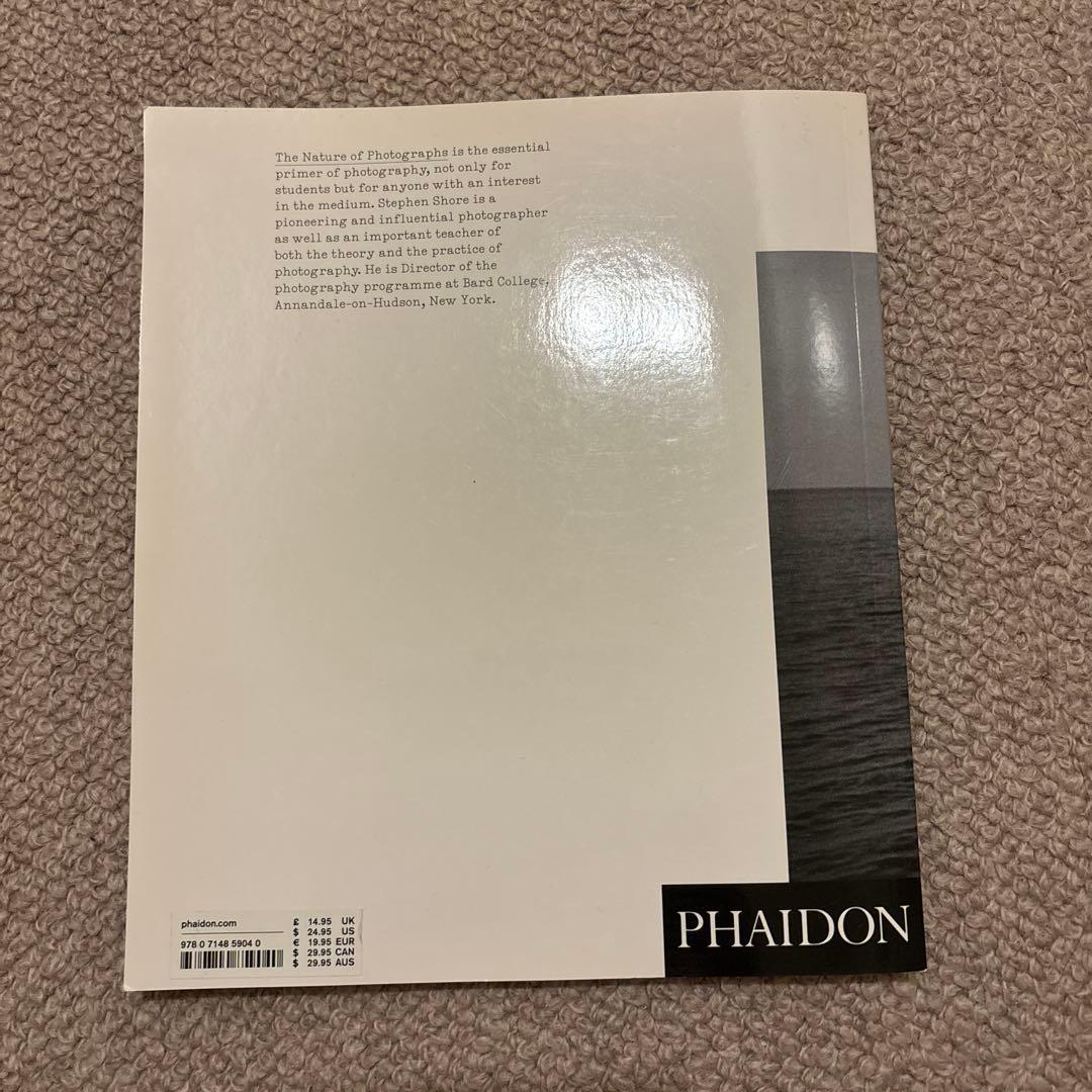 アート・デザイン・音楽 The Nature of Photographs Stephen Shore