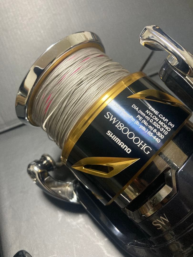 シマノ　ステラSWリール SW18000HG 美品