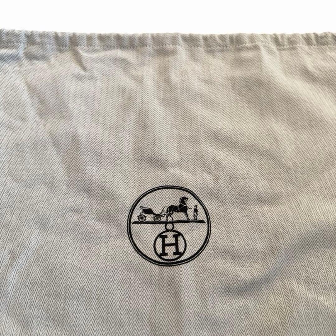 HERMES 新品 布袋 巾着袋 45×43 大きめ