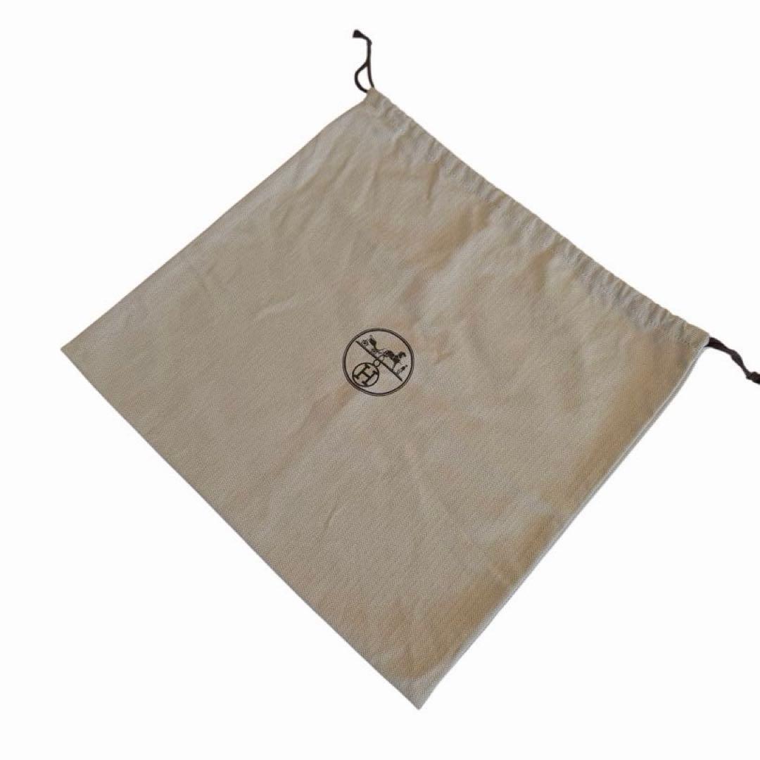 HERMES 新品 布袋 巾着袋 45×43 大きめ