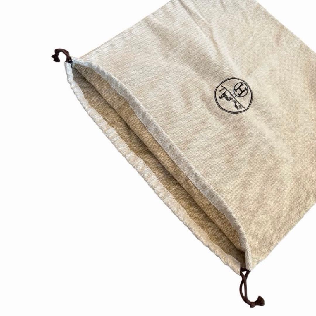 HERMES 新品 布袋 巾着袋 45×43 大きめ